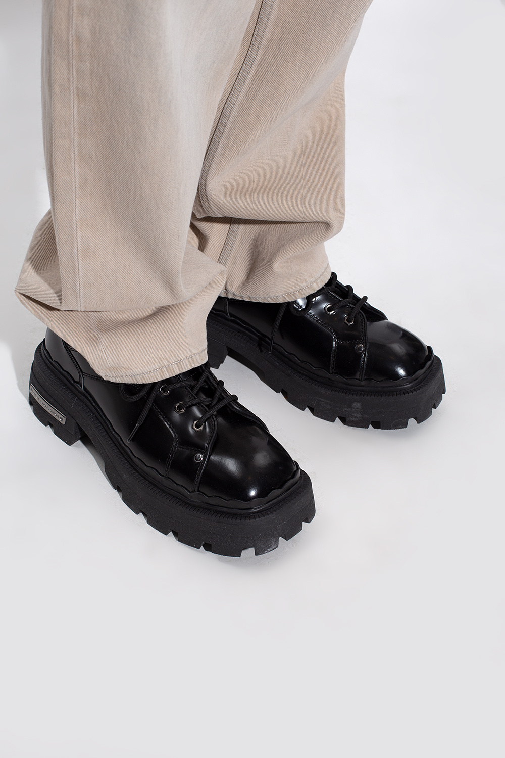 Black 'Detroit' chunky sole shoes Eytys - Vitkac KR